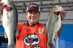 Pro Vic Vatalaro qualified for the FLW Tour semifinals on Lake Hartwell in 14th place.