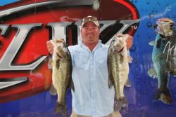 A wacky-rigged trick worm delivered the third-place catch for Patrick Fuller.