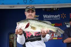 When his bed fish went missing, fourth-place pro Danny Allen slid back a little deeper and found them on stumps.