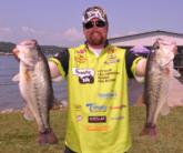 JT Kenney of Palm Bay, Fla., is in fourth place with 49 pounds even.