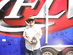 Co-angler Joe Coble of Malvern, Ark., took the title at the May 5 Arkie Division event on Greers Ferry Lake with a total catch of 11 pounds, 3 ounces. Coble walked away with over $1,700 in prize money. 