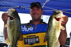 FLW Tour pro Colby Schrumpf of Highland, Ill., heads into the finals in sixth place overall.