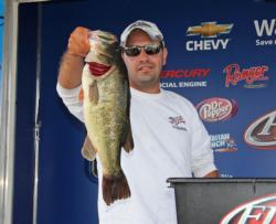 Big Bass honors on the co-angler side went to Didier Papagouras who caught a 5-pound, 4-ounce largemouth