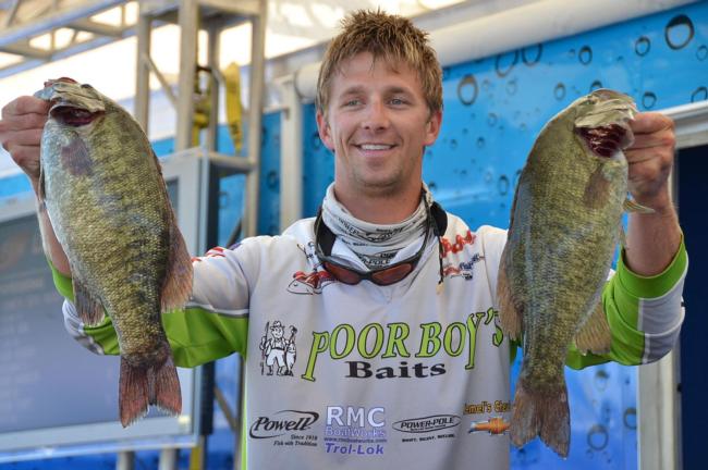 In his pro debut, Chad Pipkens ran south to Lake Erie and came back with 21 pounds, 11 ounces.