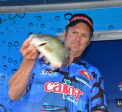 EverStart pro Jimmy Kennedy of Plainfield, Vt., finished the Potomac River event in fourth place.