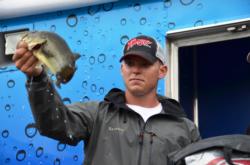 Although he started the day in the 10th and final qualifying position, pro Micah Frazier of Newnan, Ga., grabbed fifth place overall when all was said and done with a total catch of 37 pounds, 9 ounces.
