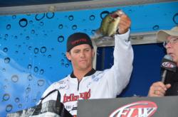 Co-angler Ben Dziwulski of Woodbine, Md., finished the Potomac River event in fourth place overall.