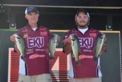 John Smith and Kyle Raymer brought 10 pounds, 15 ounces to the scales on day three to take third place. 
