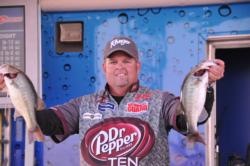James Stricklin, Jr., of Texarkana, Texas, finished third with a four-day total of 32 pounds, 8 ounces.