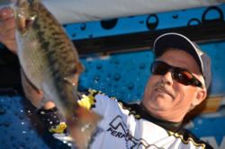 Pro Brett Leber of Dixon, Calif., finished the EverStart Lake Oroville tournament in third place.