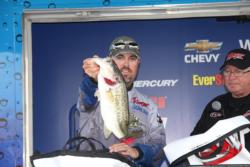  Kris Wilson used a Sixth Sense deep diving crankbait to earn fifth place.