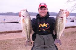 Shaye Baker of Tallassee, Ala., is in fifth place after day one with 26-6.