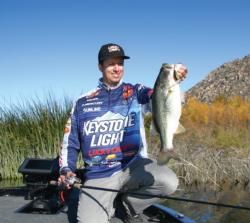 Keystone Light pro Brent Ehrler suggests a steady retrieve when fishing a wakebait to avoid having the lure 