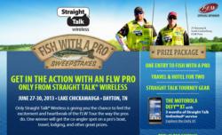 Straight Talk Fish With a Pro sweepstakes
