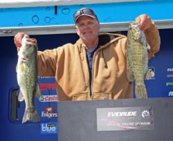 A custom blade jig produced again on day two for  Jeff Cade.