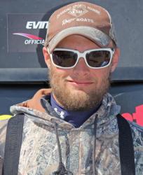 Fifth-place pro  Eric Wright sight fished again on day two, but could only catch smaller males.
