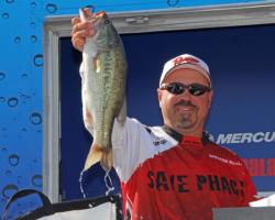 Local pro  Spencer McAlester took fifth place on Texoma.