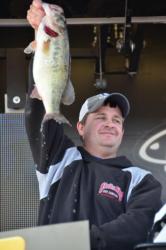 Co-angler Jason Smith of Killen, Ala., used a total catch of 56 pounds, 3 ounces to capture second place overall at the EverStart Series event on Pickwick Lake.