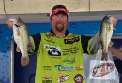 JT Kenney rose to second after catching a 14-pound, 3-ounce stringer on day three.