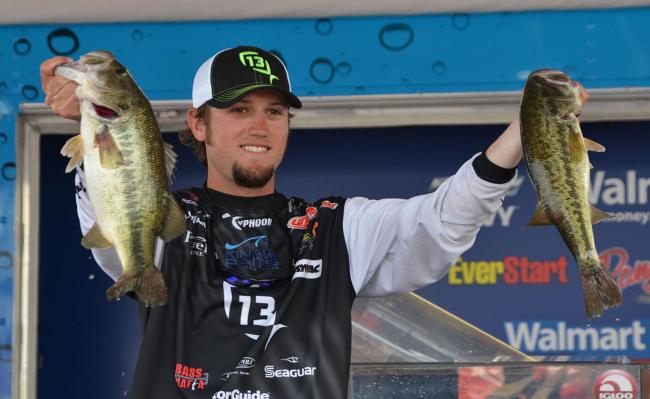 Stetson Blaylock took fifth on Lake Eufaula by fishing a Senko in shallow water.