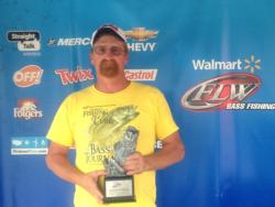 Co-angler Tony Collins of Cohutta, Ga., won the June 8 BFL event on Lake Guntersville with a catch weighing 24 pounds, 3 ounces.