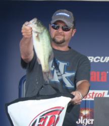 Michael Brown leapt from ninth to second on the co-angler side with a three-day weight of 46 pounds, 13 ounces.