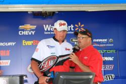 Aggressive jigging action was the key for Bryan Schmitt on day three.