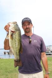 Connecticut pro Chris Blanc earned Big Bass honors with his 6-pound, 1-ounce largemouth.