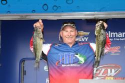 Co-angler leader Robert Giannini holds the top spot by just 4 ounces.
