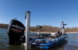 Keystone Light pro Brent Ehrler says that during windy conditions, he