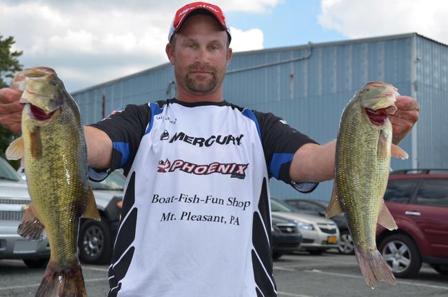 Pro Mike Moran of Ruffs Dale, Pa., qualified for the EverStart finals on the Chesapeake Bay in third place overall.