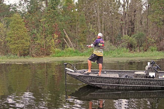 FLW Tour pro Randall Tharp believes the new Ranger aluminum boat series has the advantages of helping anglers get into hard-to-reach places they might otherwise not be able to access with fiberglass models.