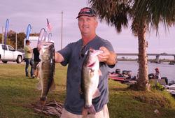 Joseph Kremer of Osteen, Fla., climbed to the fourth place spot with a 16-pound, 11-ounce catch for a two-day total of 32 pounds, 5 ounces.