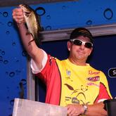 Co-angler Tim Fox of Meridian, Miss., finished fourth with a three-day total of 29-4.