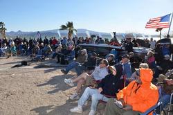A good crowd was on hand to witness final weigh-in at Lake Havasu.