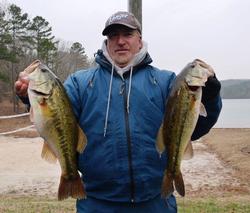 Rich Dalbey rounds out the top 10 after day one with 15 pounds, 15 ounces.