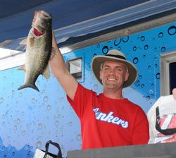 From 10th to second for co-angler Dave Hammer of Taylorsville, N.C., who finished runner-up with 31 pounds, 11 ounces.