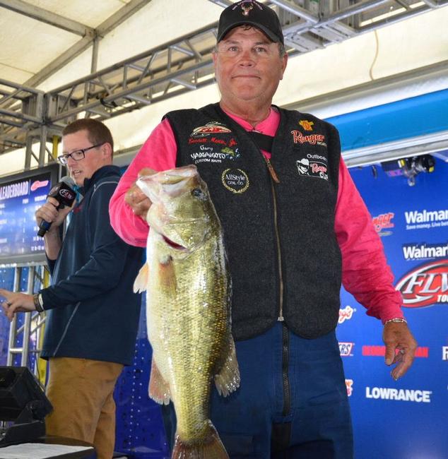 Lendell Martin Jr. is tied in ninth place after day one with a 17-9 limit.