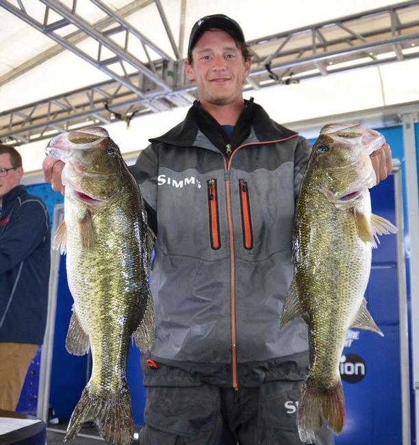 Brandon Cobb caught 18-8 on day one to put him in seventh place.