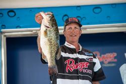 Kerry Barnett placed second in the co-angler standings. The Arkansas fisherman had 33-pounds, 8 ounces and collected $7,500.