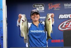 Topping the co-angler division was Dany Danhausen.