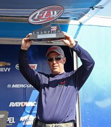 Top co-angler Charles Parker caught just three fish in the final round.