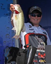 Eighteen-year-old Michael Striklin placed fourth in the Co-angler Division.
