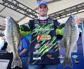 Adrian Avena makes it to day three thanks to these two fish that helped put his two-day total at 24-7.