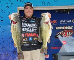 Offshore expert Michael Neal of Dayton, Tenn., grabbed the third place spot with five bass weighing 25 pounds, 10 ounces.