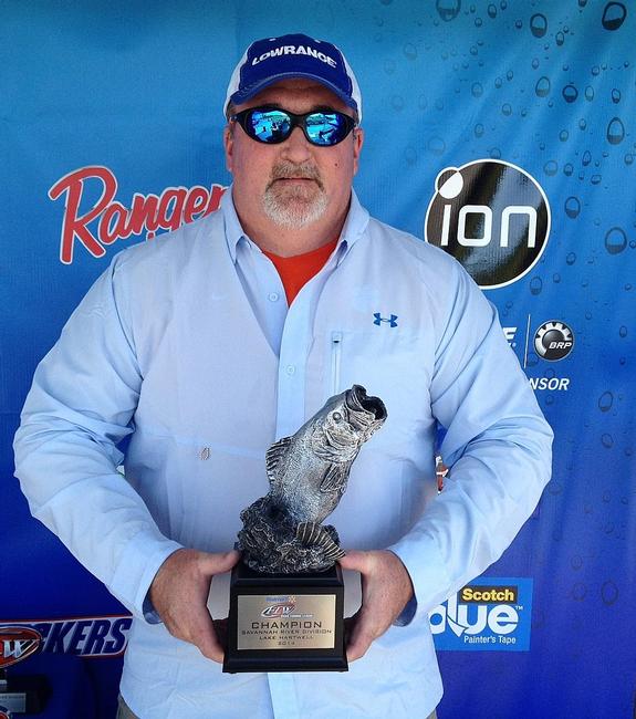 Co-angler Kevin Landreth of Seneca, S.C., won the May 3 Savannah River Division event on Lake Hartwell with an 11-pound, 4-ounce limit. He took home over $2,000 in prize money for his efforts.