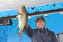 Brandon Cabrales gained six spots to finish second in the Co-angler Division. 