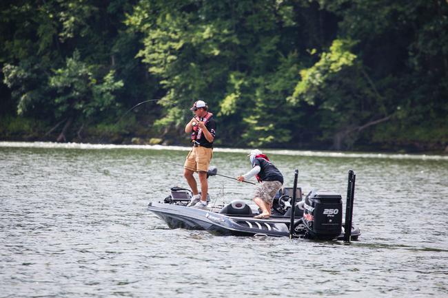 Coming off a Rayovac FLW Series win at Kentucky Lake, Randy Haynes was one of the pre-tournament favorites.