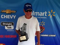 Co-angler Jim Budde of Waterloo, Ill., won the June 21 Illini Divison event on Lake Shelbyville with 15 pounds, 7 ounces which earned him a check for nearly $2,000.