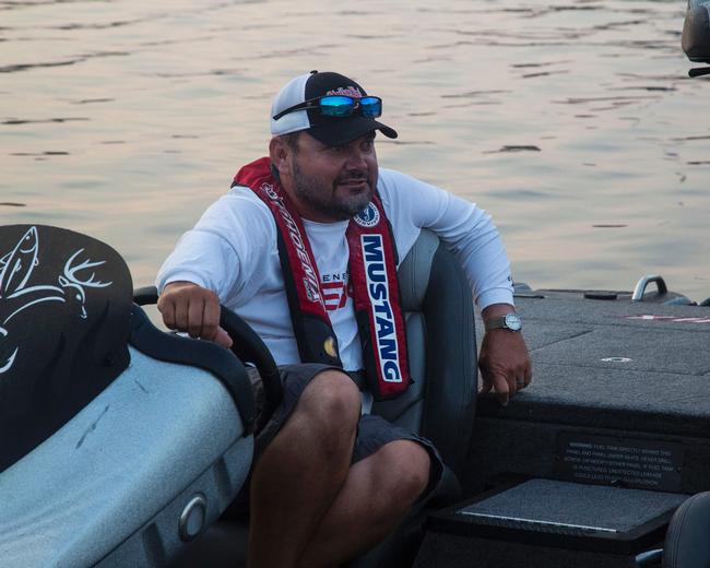 Greg 'Hack Attack' Hackney is sitting pretty coming off his win at the FLW Tour event on Pickwick Lake. 